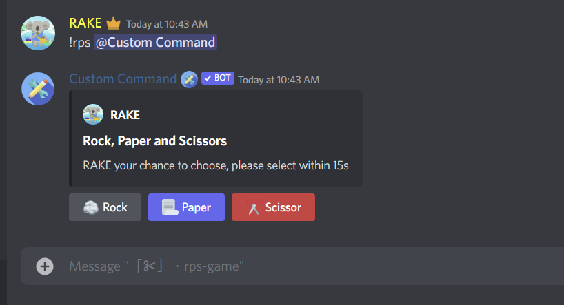 Button Command